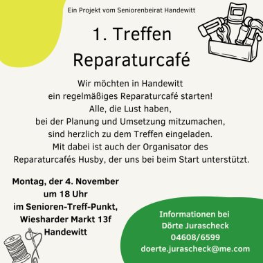 Planungstreffen fürs Reparaturcafe - 1